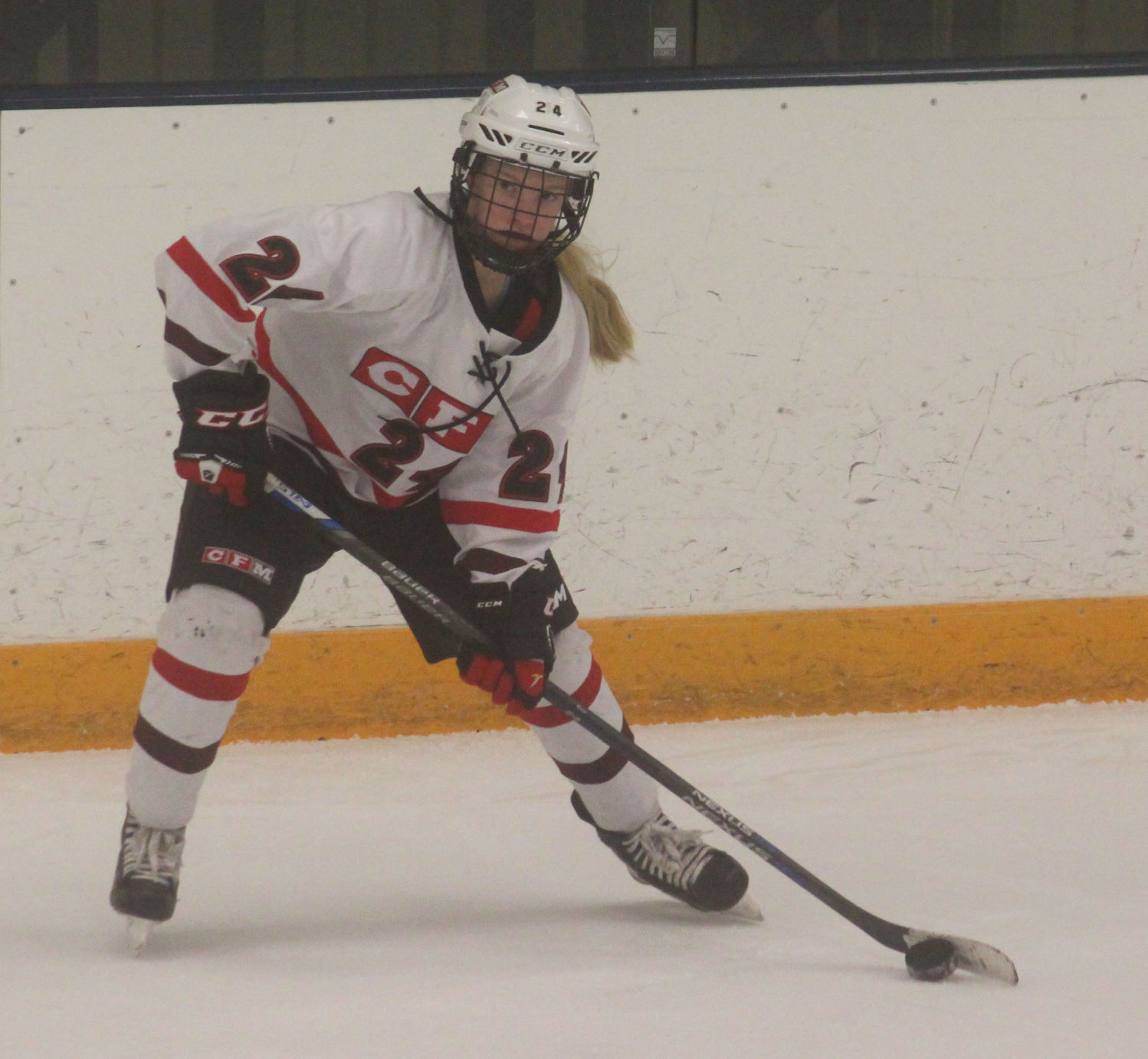 Chi-Hi/Menomonie girls hockey vs Appleton United at Eau Claire 12-28-17